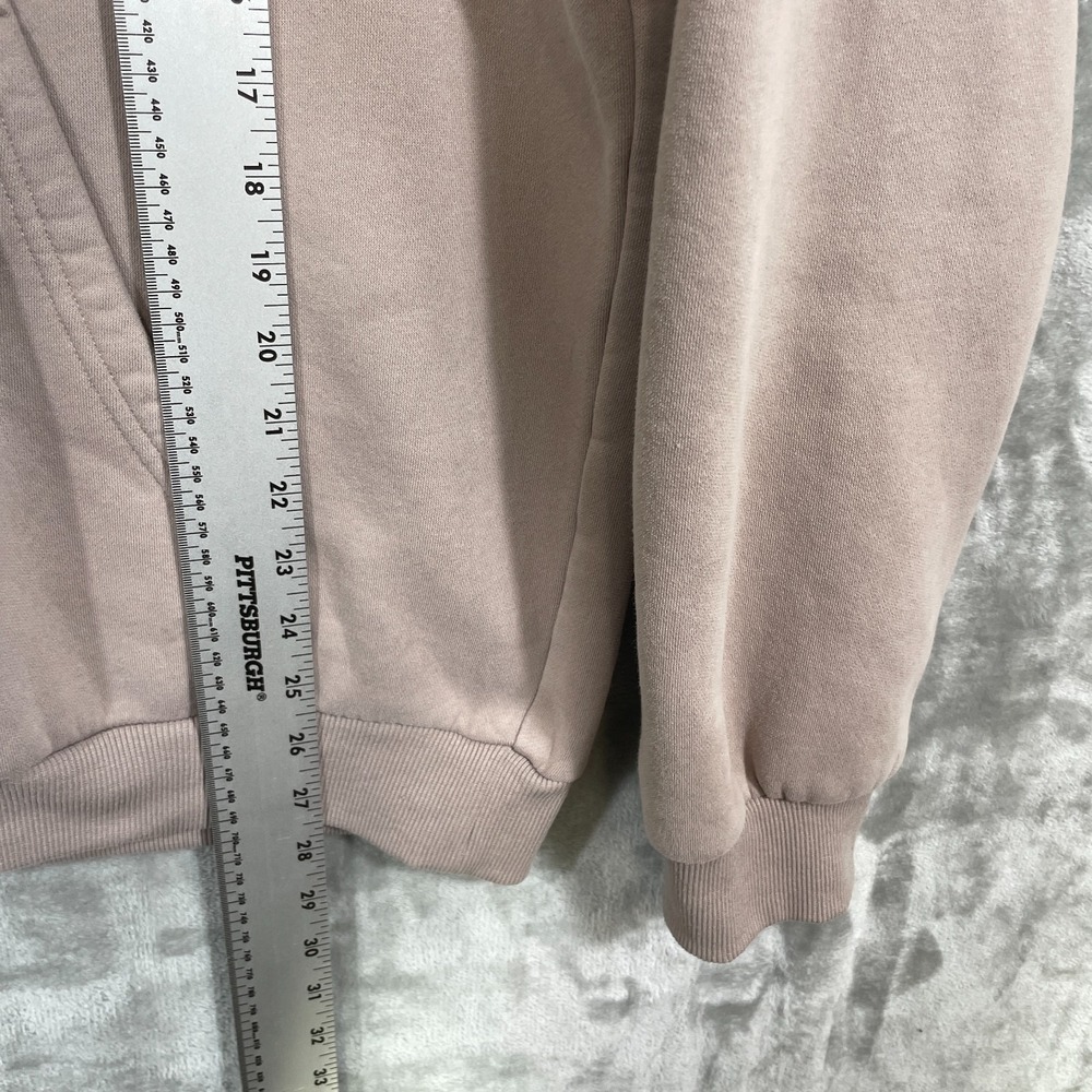Comfrt Hoodie Heavyweight Fleece‎ Sweatshirt  Unisex XL Tan Thick - Picture 7 of 7
